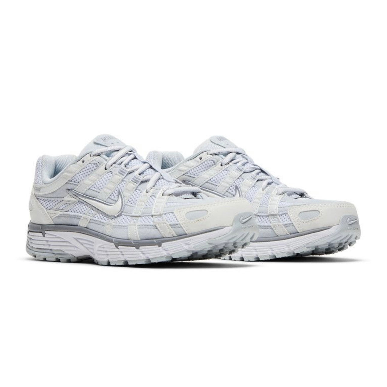 Nike P-6000 Metallic Silver Summit White-Wolf Grey