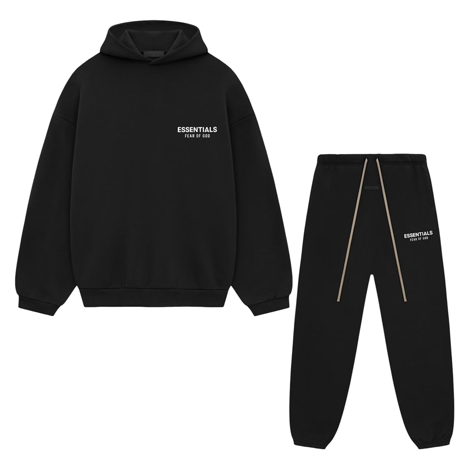 Fear of God Essentials Black Fleece Set