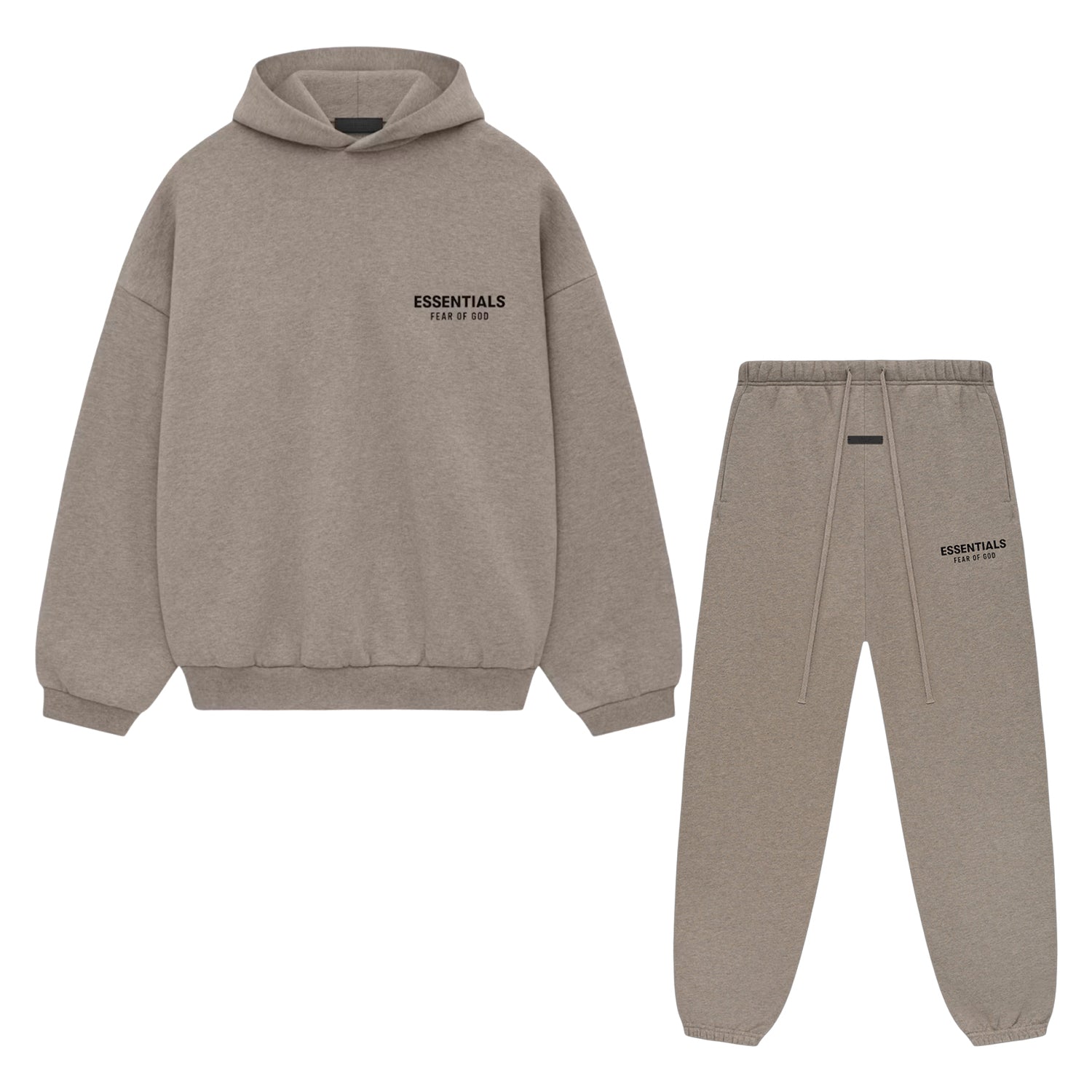 Fear of God Essentials Heather Gray Fleece Set