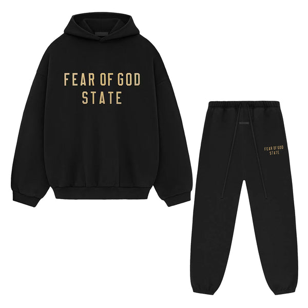 Fear Of God Essentials FW24 Black State Set