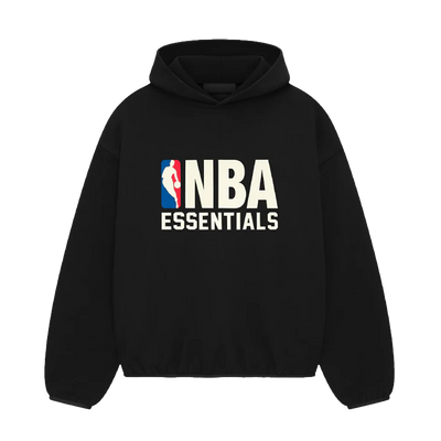 Fear Of God Essentials FW24 NBA Black Hoodie