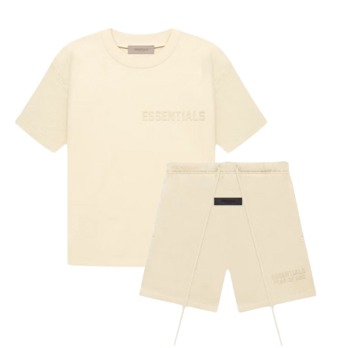 FEAR OF GOD ESSENTIALS FULL SUMMER SET - EGG SHELL