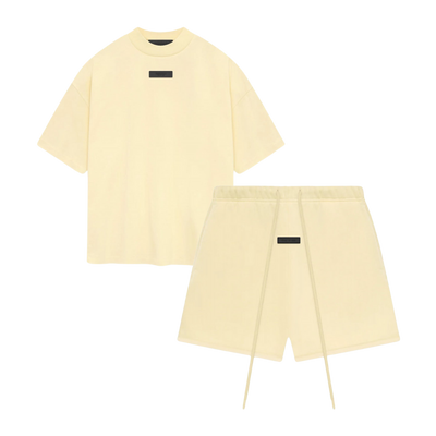 FEAR OF GOD ESSENTIALS FULL SUMMER SET - GARDEN YELLOW