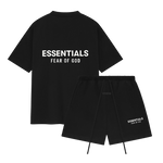 Fear of God Essentials SS25 Summer Set Jet Black
