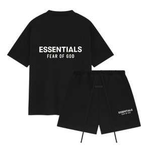 Fear of God Essentials SS25 Summer Set Jet Black