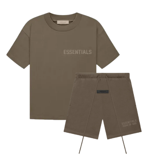 FEAR OF GOD ESSENTIALS FULL SUMMER SET - WOOD