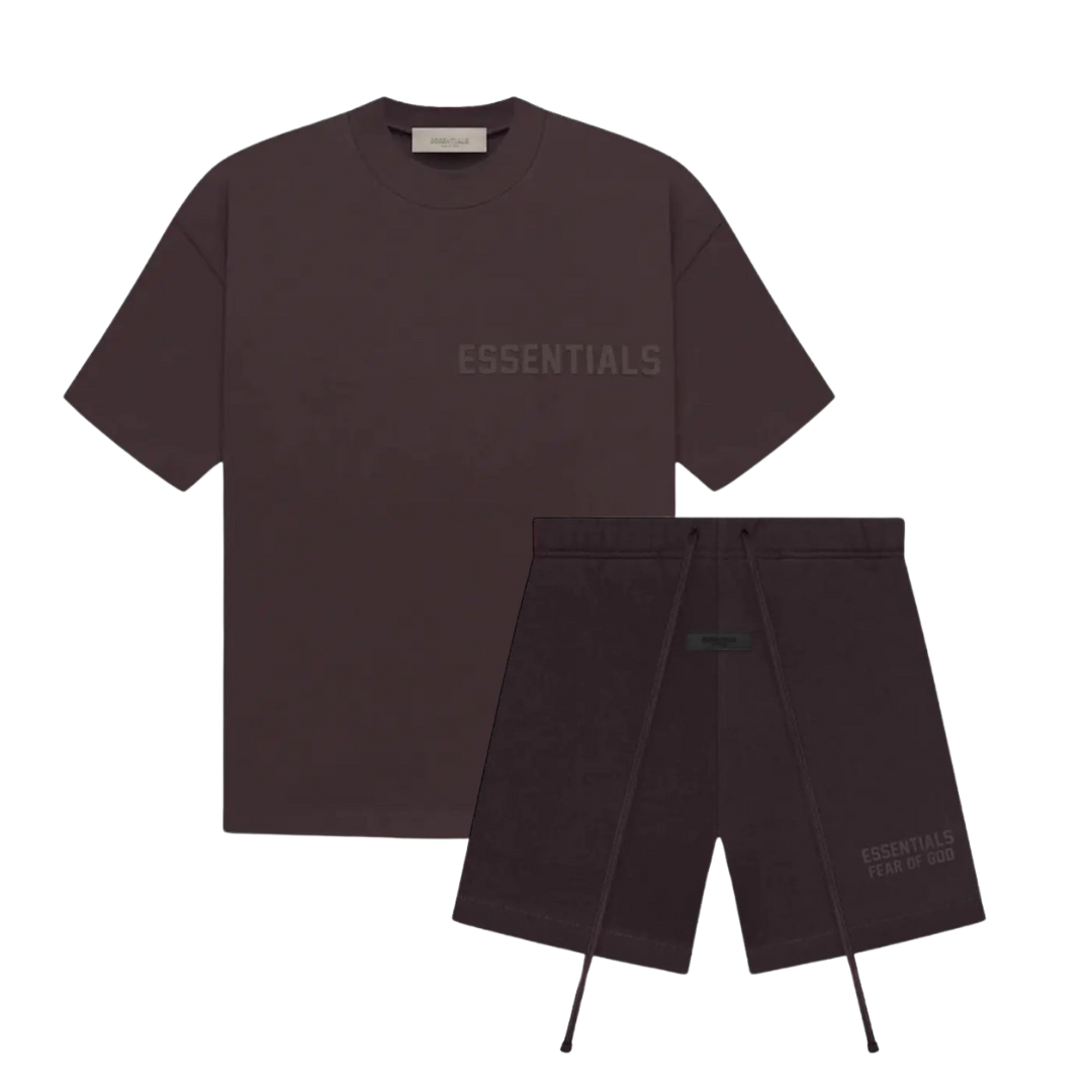 FEAR OF GOD ESSENTIALS FULL SUMMER SET - PLUM