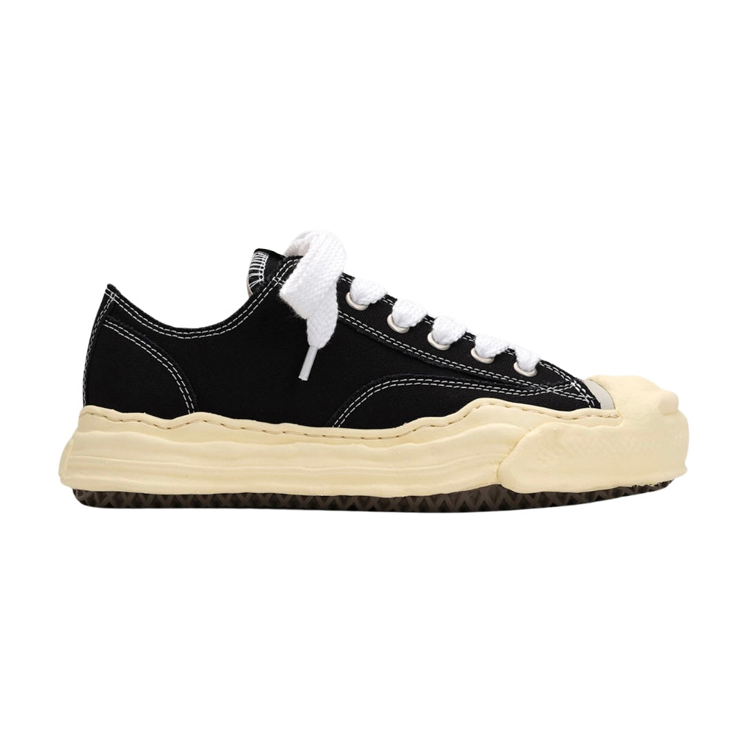 Maison Mihara Yasuhiro Hank Vintage Sole Canvas Low Black