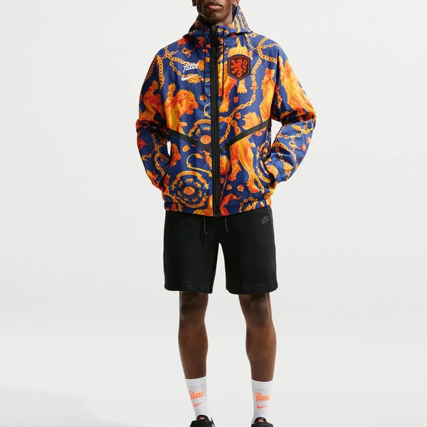 Nike x Patta KNVB Anthem Jacket Orange/Navy