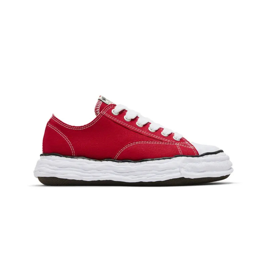 Maison Mihara Yasuhiro Peterson OG Sole Canvas Low Red