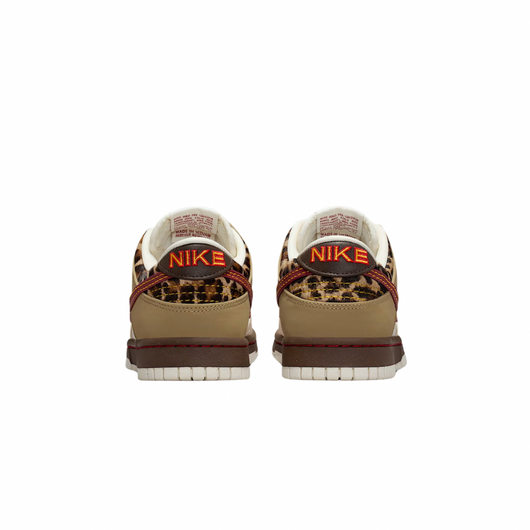 Nike Dunk Low Retro Khaki Team Red Pearl White