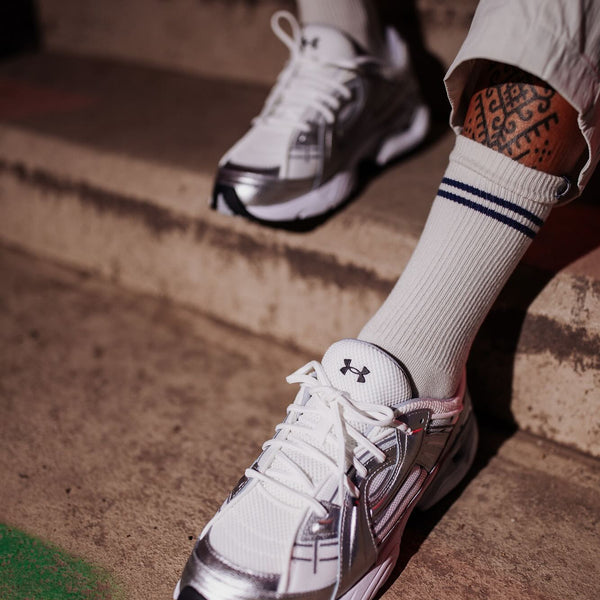 Under Armour UA Sola White Metallic Silver