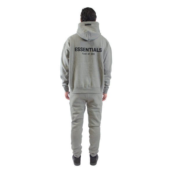 Fear of God Essentials Dark Oatmeal Hoodie