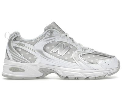 New Balance 530 Silver Metallic Polka Dots
