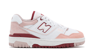 New Balance 550 White Scarlet Pink