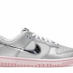Nike Dunk Low LX Metallic Silver Pink Foam (Women's)