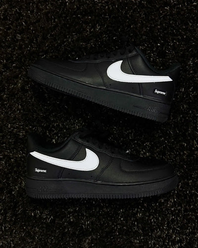 Nike Air Force 1 Low Supreme Black White