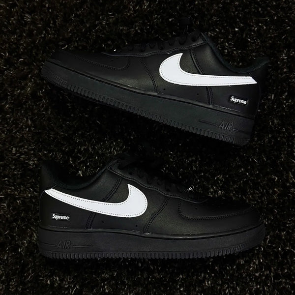 Nike Air Force 1 Low Supreme Black White