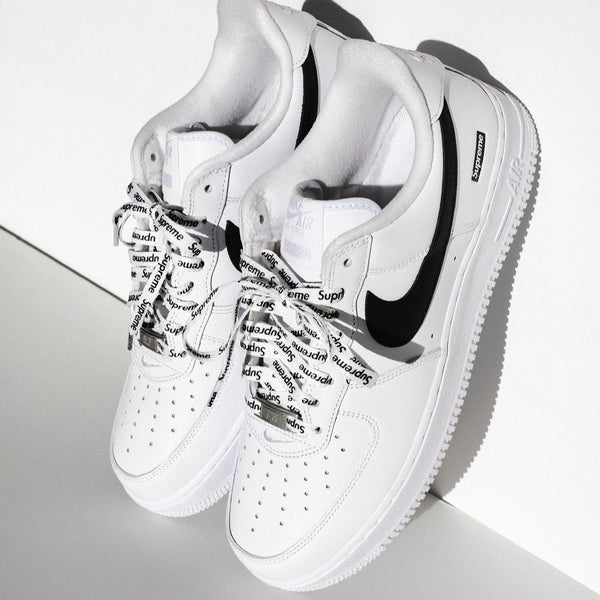Nike Air Force 1 Low Supreme White Black