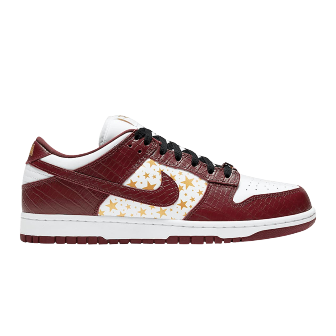 Nike SB Dunk Low Supreme Stars Barkroot Brown
