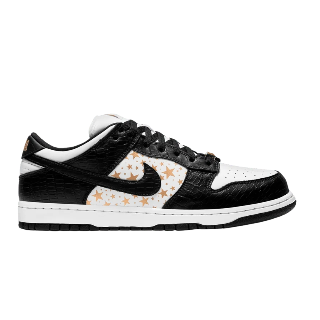 Nike SB Dunk Low Supreme Stars Black