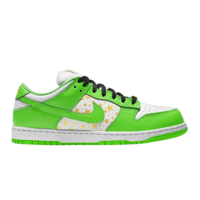 Nike SB Dunk Low Supreme Stars Mean Green