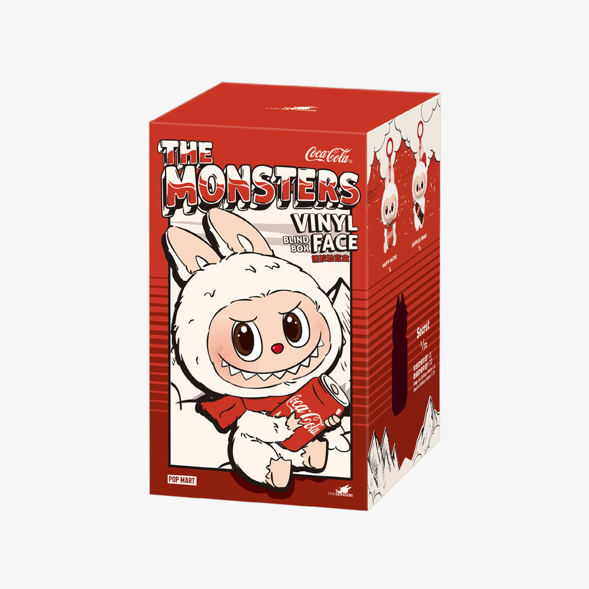 Pop Mart Labubu The Monsters Coca-Cola Vinyl Gezichtsmasker Doos