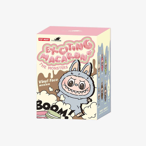 Pop Mart Labubu The Monsters Tasty Macarons Vinyl Face Blind Box