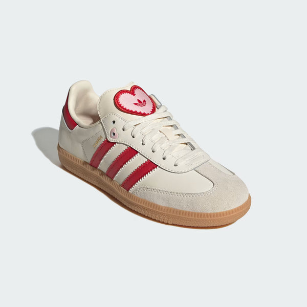 Adidas Samba OG Valentine's Day Cream White Scarlet (2026) (GS)