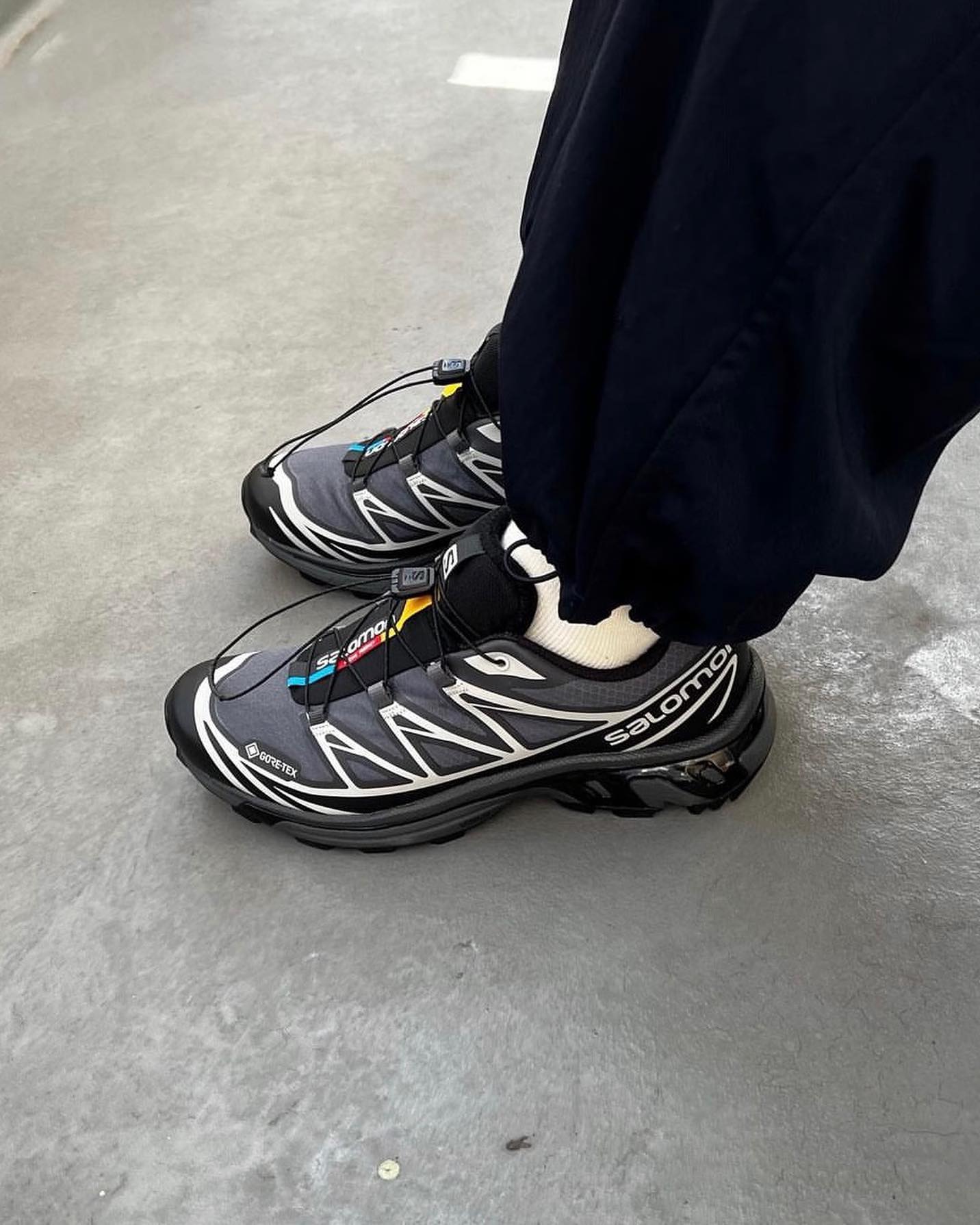 Salomon XT-6 Gore-Tex Black Lunar Rock