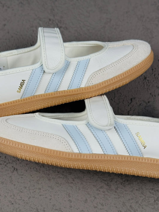 adidas Samba Jane White Blue Gum (Women's)