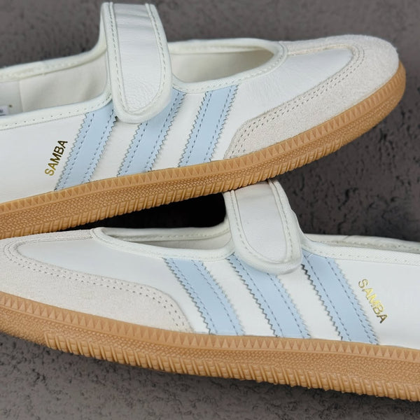 adidas Samba Jane White Blue Gum (Women's)