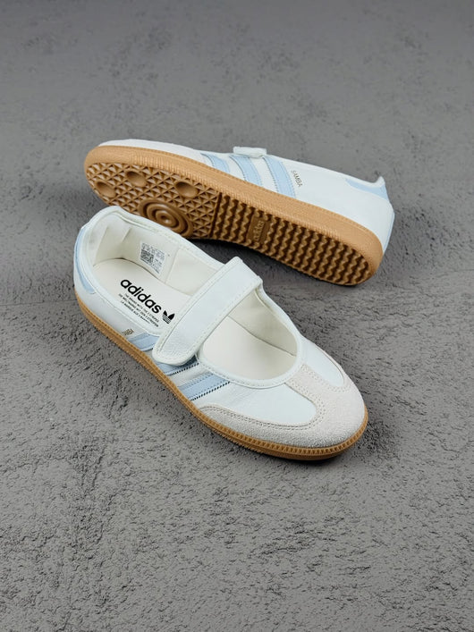 adidas Samba Jane White Blue Gum (Women's)