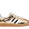 adidas Samba OG Gold Metallic Cracked Leather (Women's)