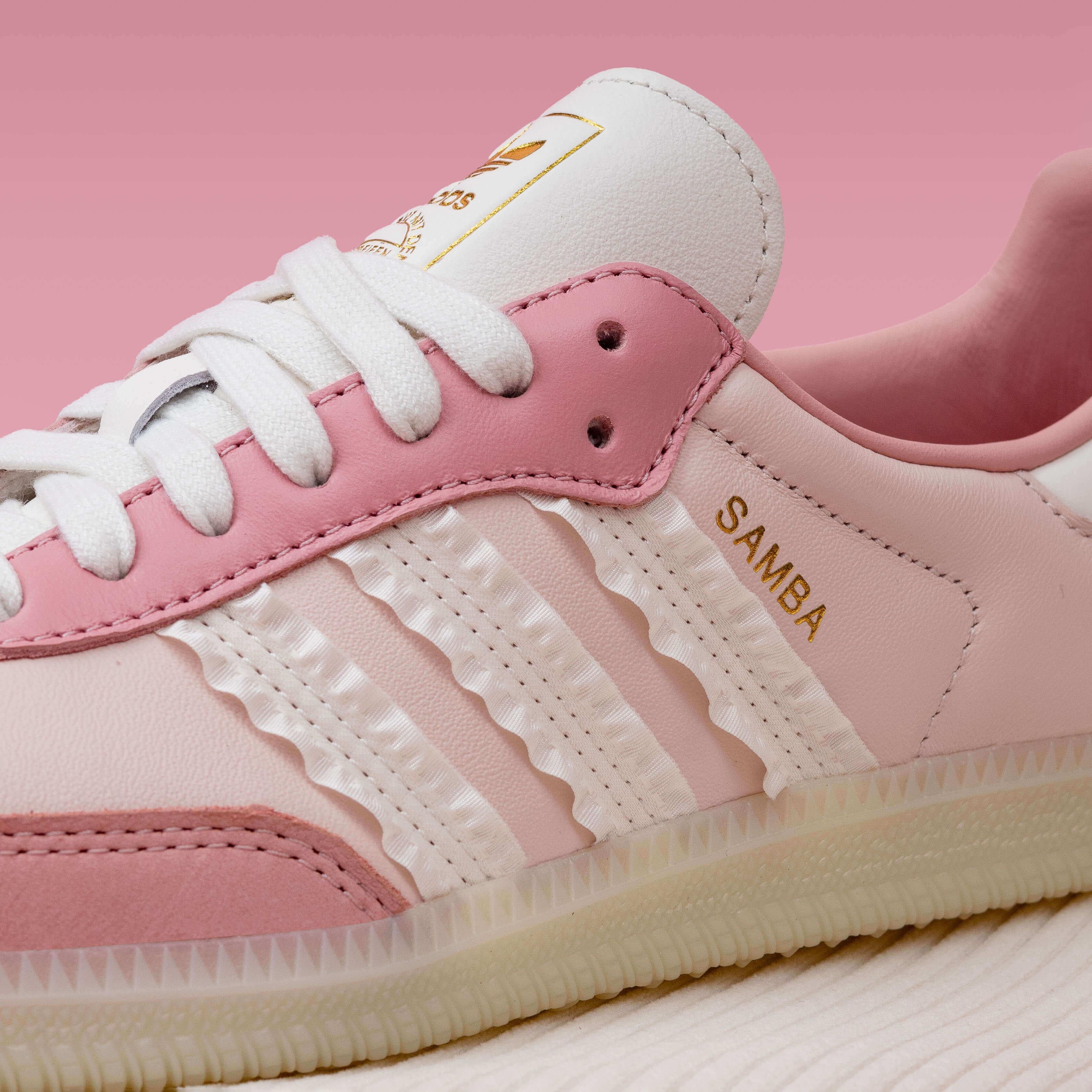 Adidas Samba Ruffle Stripes Pack Wonder Mauve (Women's)