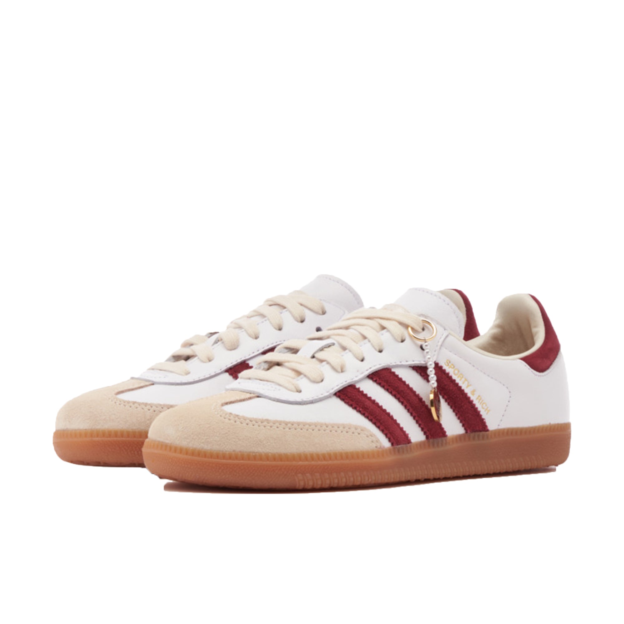 adidas Samba x Sporty & Rich White Burgundy