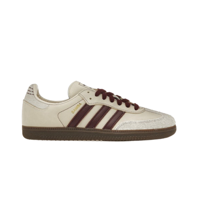 Adidas Samba OG Wonder White Maroon