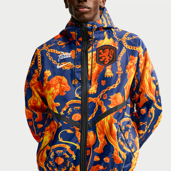 Nike x Patta KNVB Anthem Jacket Orange/Navy