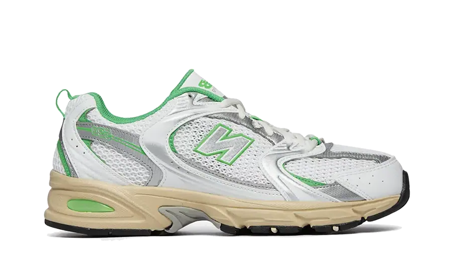 New Balance 530 White Palm Leaf