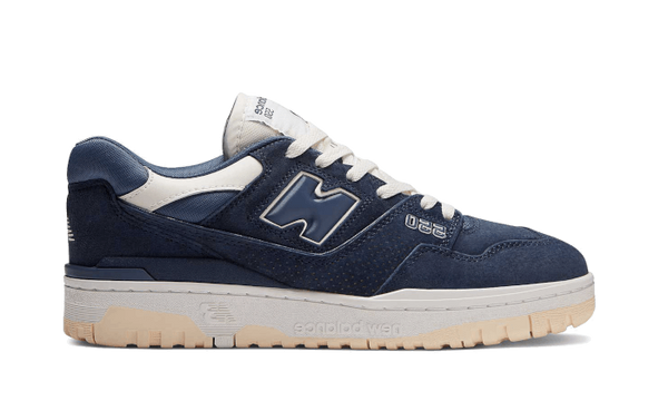 New Balance 550 Natural Indigo Suede