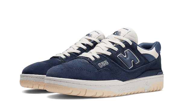 New Balance 550 Natural Indigo Suede
