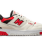 New Balance 550 Sea Salt True Red
