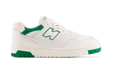 New Balance 550 White Classic Green