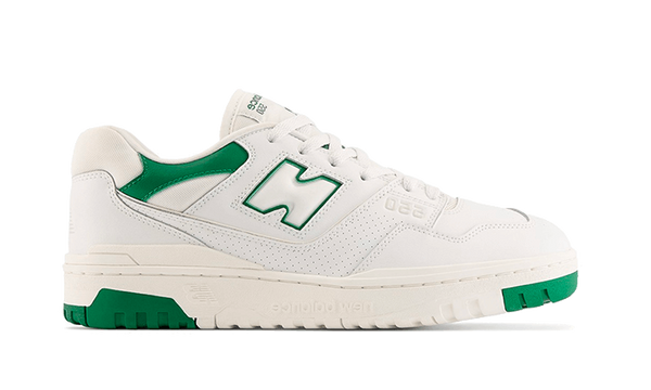 New Balance 550 White Classic Green