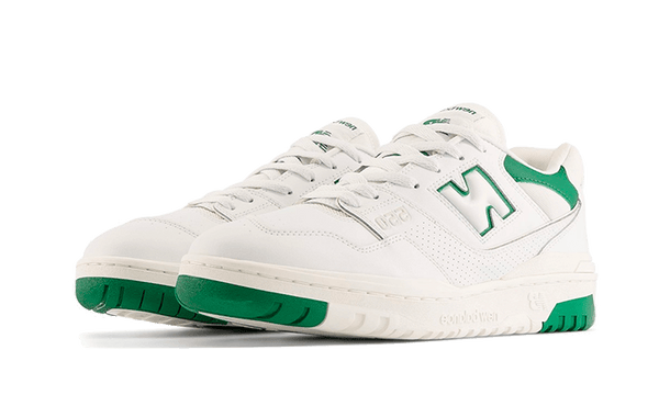 New Balance 550 White Classic Green