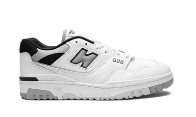 New Balance 550 White Concrete Black